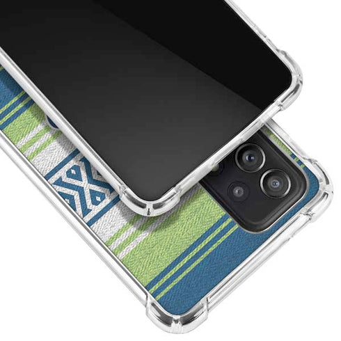 NFL Seattle Seahawks Trailblazer Galaxy A52 5G Clear Case